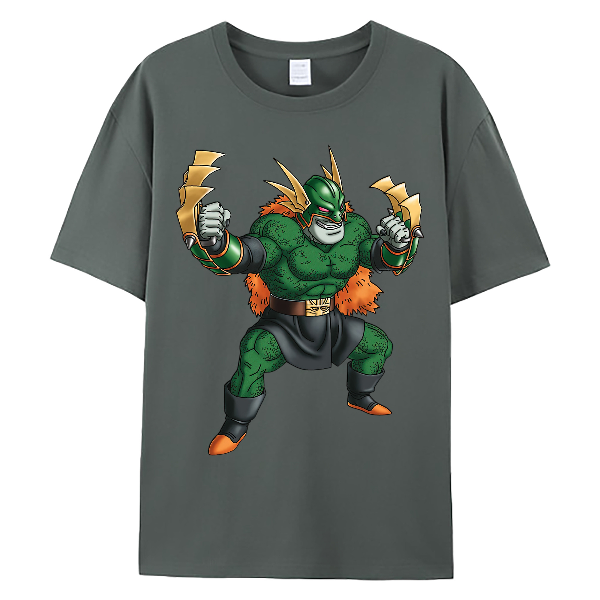 （画像用） ドラゴンクエスト Doragon Kuesuto Dragon Quest 綿100％ メンズ半袖Tシャツ｜肌触りやわらか＆通気性